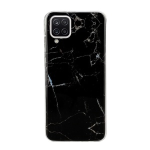 Husa protectie pentru Apple iPhone 11 Pro Max Soft IMD TPU Marble Negru cu Suport inclus - Img 4