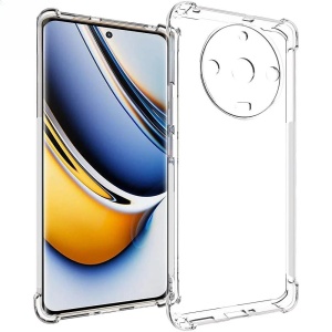Husa protectie pentru Realme C11 2021, Flippy, TPU, Antisoc, Protectie colturi, Rezistenta la impact, 1.5 mm, Transparenta - Img 1