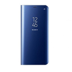 Husa Samsung Galaxy S8 Plus Flip Cover Oglinda Albastru - Img 3