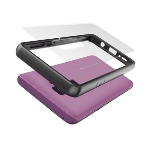 Husa Samsung Galaxy S9 Plus shockproof acrylic Negru - Img 2
