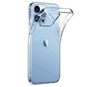 Husa TPU pentru iPhone 14 Plus, Flippy, Silicon, Protectie Antisoc, Transparenta - Img 13