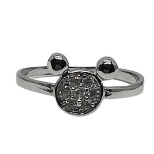 Inel Argint 925, Mickey Mouse M 52 - Img 1