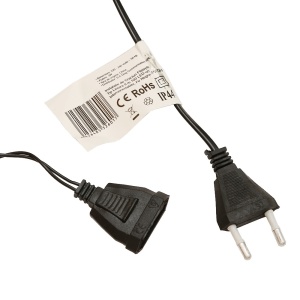 Instalatie de Craciun, Flippy®, Tip Liniara, Fir Negru, 9 m, 100 LED-uri, Interconectabila, Alb Cald - Img 5