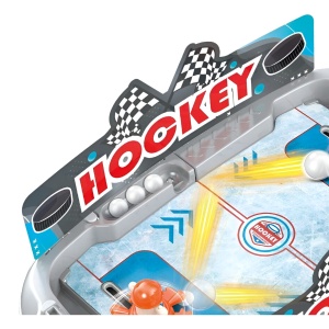 Joc de Masa Interactiv Ice Hockey pentru Copii, Flippy, 4 Mingi, Tabela Scor, 40.7x27x14.5 cm, Multicolor - Img 5