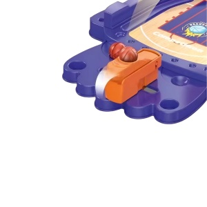 Joc de Masa Mini Baschet Interactiv pentru Copii, Flippy, Mingi Incluse, 25.5x19.5x13.5 cm, Mov - Img 4