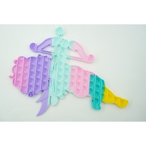 Jucarie antistres din silicon, Flippy, Pop It Now and Flip It, Cupidon, Multicolor, V1 - Img 2