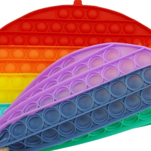 Jucarie antistres din silicon Pop it now, forma Rotund, multicolor, urias - Img 4