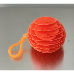 Jucarie Worm Fidget de Decompresie, Flippy, Anti Stres, Dimensiune Compacta 6 cm, Dimensiune Extinsa 15.5 cm, Portocaliu - Img 5