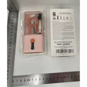 Kit Multifunctional de Curatare Produse Electronice 10in1, Flippy, pentru Laptop, Tastatura, Telefon, Casti, Roz - Img 3