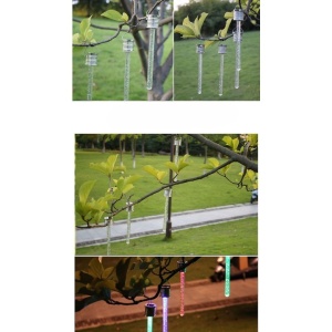 Lampa solara de tip decoratiune pentru gradina, Flippy, model turture, alb cald - Img 7