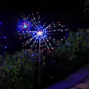 Lampa solara sub forma de artificii, 120 LED-uri, multicolor, Flippy - Img 7