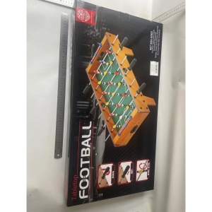 Masa de Fotbal cu Teren si 18 Jucatori Flippy, 6 Manere, cu Tablou pentru Scor, din Metal, Lemn si ABS, 69 x 36.5 x 23 cm, cu Picioare, pentru copii/adulti - Img 8