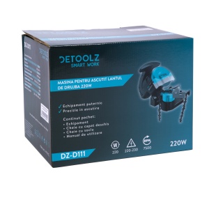 Masina pentru ascutit lantul de drujba Detoolz 220W - Img 3