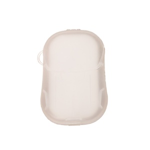 Mini Cutie de Sapun din Hartie, Flippy, de Unica Folosinta, Portabila, Potrivit pentru Calatorii, 20 buc, Alb - Img 1