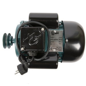 Motor electric monofazat, DDT, 1100 W, 1500 rpm, 2 condensatori, corp fonta - Img 3