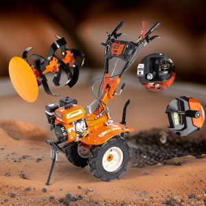 *OFERTA PROMO* Motocultor Detoolz 8.5CP, 212CC, 4T, viteze: 2 inainte+1 inapoi, roti 500-8