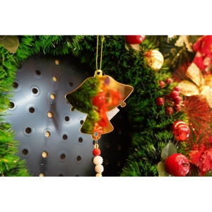 Ornament brad, Flippy, Clopotei, Auriu, Lucios, 10*23CM, Acril, Interior/ Exterior - Img 8