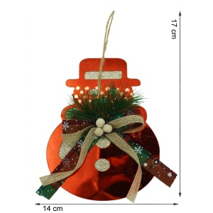 Ornament brad, Flippy, Om de zapada, Rosu, Lucios, 14*17CM, Acril, Interior/ Exterior - Img 5