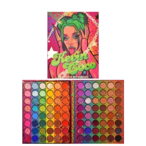 Palete de Machiaj, KEVIN & COCO, Modern Girl, Fard de Pleoape, 96 culori, 18.5 x 24 cm - Img 6
