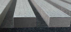 Panou riflat acustic, gri, UnicSpot, 240x60x2.1 cm - Img 3