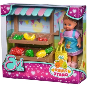Papusa Simba Evi Love Fruit Stand 12 cm cu accesorii - Img 11