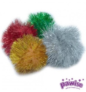 Pawise Jucarie Minge Pompom pentru Pisici 72 Buc - Img 2