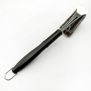 Perie de Sarma pentru Gratar, Flippy, Maner 45 cm, din Otel inoxidabil, 45X7X10, Negru - Img 3
