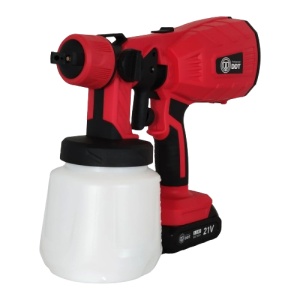 Pistol electric de vopsit DDT cu 2 acumulatori,1000 ml, 210 V - Img 2