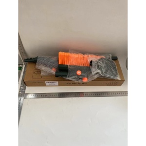 Racleta Auto pentru Zapada cu Doua Capete, Flippy, Dezapezire Masina, cu Maner Lung, Ergonomica, Detasabila, pentru Geamuri si Caroserie, Usor de Utilizat, 48 cm- 78 cm, Verde Inchis - Img 2