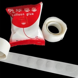 Rola Dubla-Adeziva, Flippy, pentru Lipit Baloane, 100 de Buline cu Diametru 1.2 cm, Transparent - Img 4