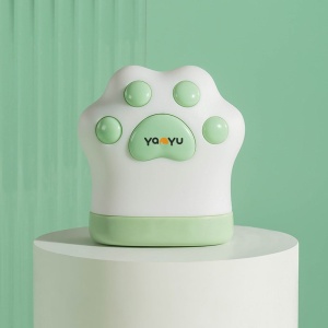 Ruleta Portabila, Flippy, Model Labuta de Pisica, cu Prindere, pentru Masurat, 1.5m, Verde - Img 1