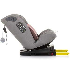 Scaun auto Chipolino X Factor I-Size 40-150 cm flamingo cu sistem Isofix - Img 7