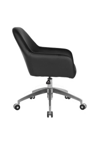 Scaun de birou directorial US63, negru, 55x57x79-91 cm - Img 3