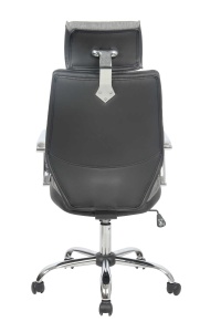 Scaun de birou directorial US65, mocha, 57x68x114-124 cm - Img 4
