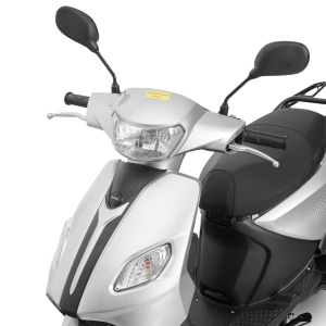 Scuter benzina, Voltarom Delivery PS5, 125 CC, Cu permis, 7.34 Cp, 80 Km/h, Gri - Img 4