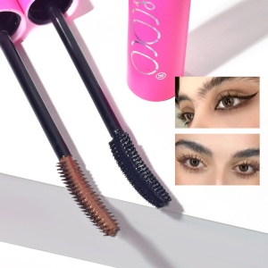 Set 2 Mascara, KEVIN & COCO, Stay Wild, 2 culori, 15.1 x 8.5 x 2.2 cm, Negru/Maro - Img 3