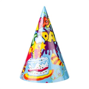 Set 6 Coifuri Happy Birthday, Flippy, Modele Diverse, pentru Petrecere, Tematica Aniversare, Multicolor - Img 3