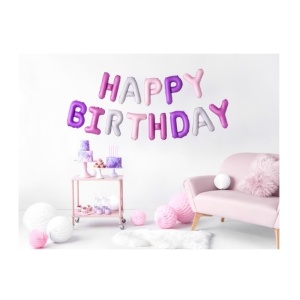 Set baloane folie Flippy, Happy Birthday, 40 cm, multicolor - Img 3