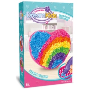 Set creatie perna pentru copii, Dream Kids, Inima - Img 4