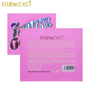 Set de Buze, KEVIN &amp; COCO, Pink Girl, 6 Lip Gloss-uri, 17 x 14.8 x 2.9 cm, Roz/Maro - Img 9