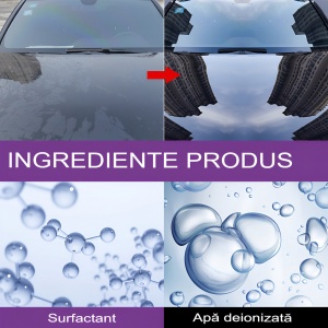 Spray Hidrofob Auto, Flippy, Curatare, Acoperire, Stralucire, Reparare Zgarieturi, Nanotehnologie, Spalare fara Apa, 100mL - Img 2