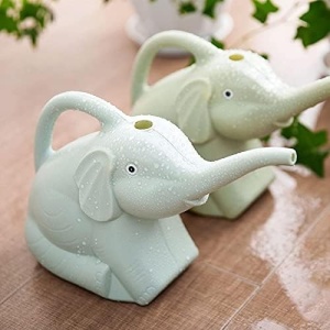 Stropitoare pentru Copii, Flippy, in forma de Elefant, 1500 mL, pentru Udat Plante, 19.5x17x11.8 cm, Albastru - Img 5