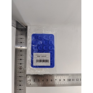 Suport Adeziv Universal, Flippy, pentru Telefon/Tableta, cu 24 Ventuze, potrivit pentru Tik-Tok/Selfie/Vizionare Video, din Silicon, 8 x 5.5 x 1 cm, Albastru - Img 6