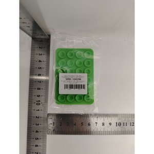 Suport Adeziv Universal, Flippy, pentru Telefon/Tableta, cu 24 Ventuze, potrivit pentru Tik-Tok/Selfie/Vizionare Video, din Silicon, 8 x 5.5 x 1 cm, Verde - Img 6