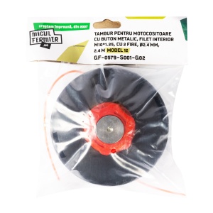 Tambur 2.4 mm Micul Fermier, buton metal Model 12 - Img 2
