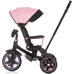 Tricicleta cu copertina si sezut reversibil Chipolino Derby flamingo - Img 6