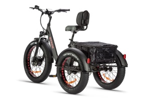 Tricicleta electrica Ztech ZT-80-A MINI autonomie 45 Km viteza maxima 25 km/h putere 250W acumulator 13Ah/48V nu necesita permis - Img 3