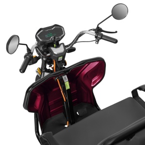 Triciclu electric 1000 W, Voltarom APT4 Fara permis, 60V, 20Ah, 25 Km/h, Rosu, Autonomie 41Km - Img 12