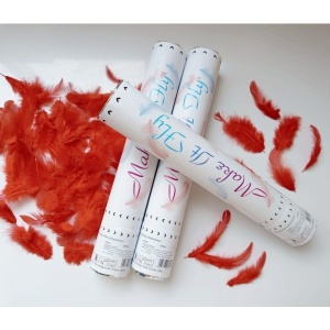 Tub de Confetti, Flippy, Model Pene, 27 cm, Make It Fly, Rosu - Img 2