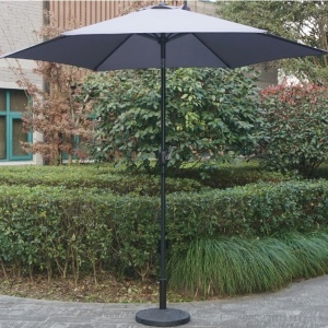 Umbrela Terasa/Gradina Flippy , Inaltime 2,5 m, Diametru 2.30 m, Manivela/Inclinare, Gri - Img 4